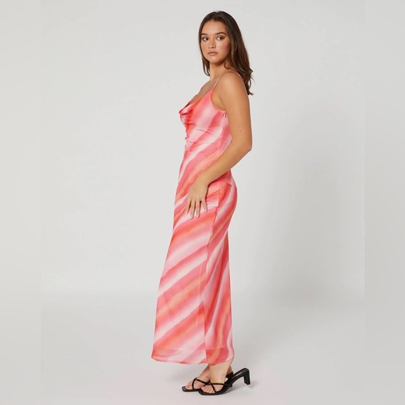 New Anthropologie CHARLIE HOLIDAY Stone Slip Dress Size S - Picture 2 of 13